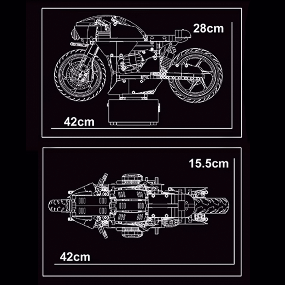 TGL T4056 - Futuristic Boxer Concept Roadster - vue 3 | Power Blockz