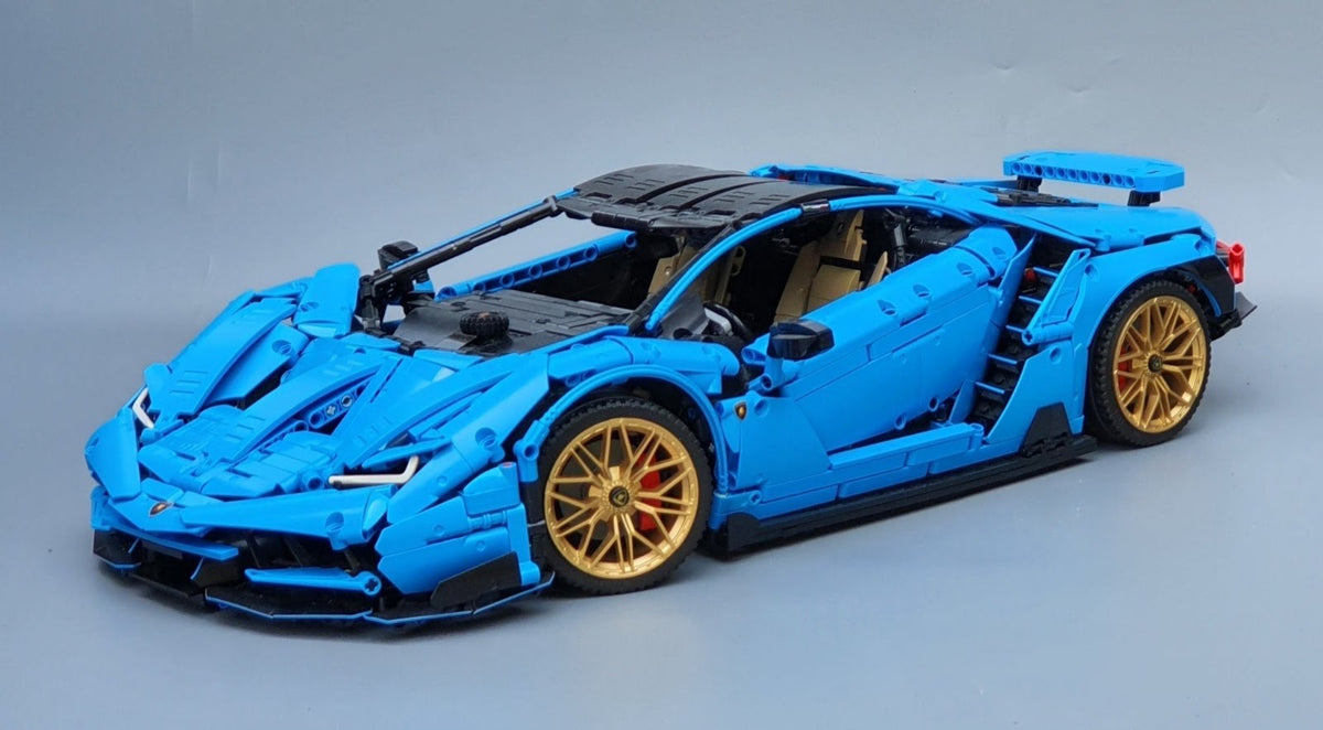 CaDa C61041 - Centenario Blue Hypercar Edition - vue 7 | Power Blockz