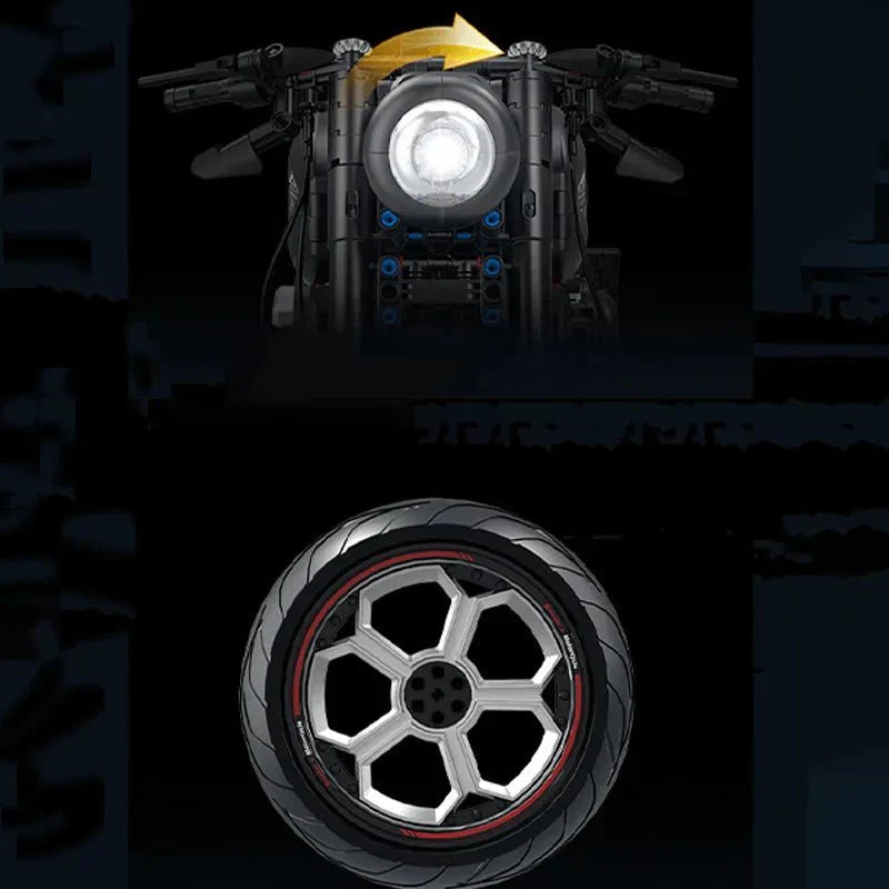 GULY 60521 - Custom V-Twin Muscle Cruiser - vue 4 | Power Blockz