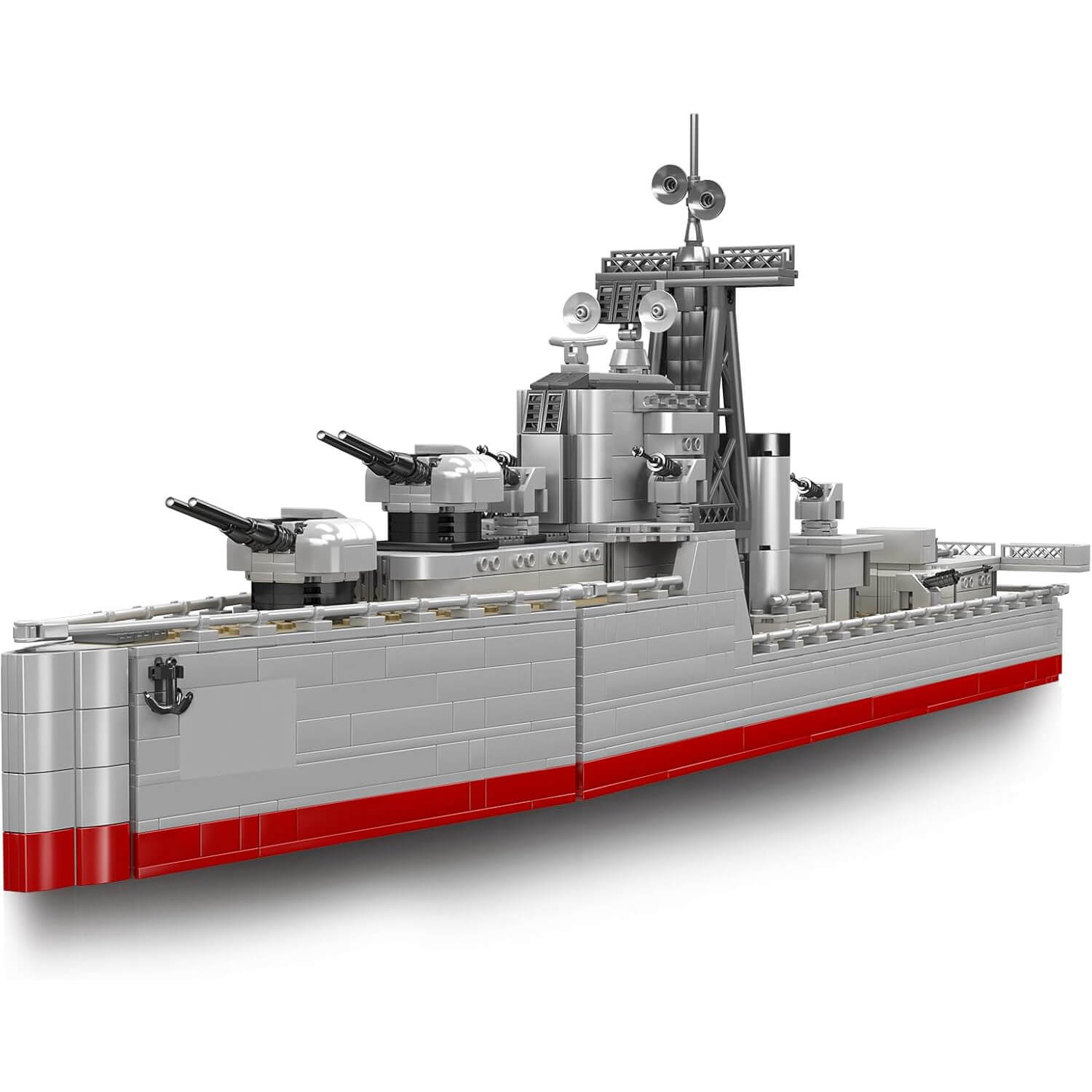 Mould King 10133 - A-Class Naval Destroyer - vue 2 | Power Blockz