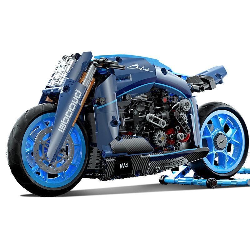 KBOX 10217 - Futuristic Concept Motorcycle | Power Blockz