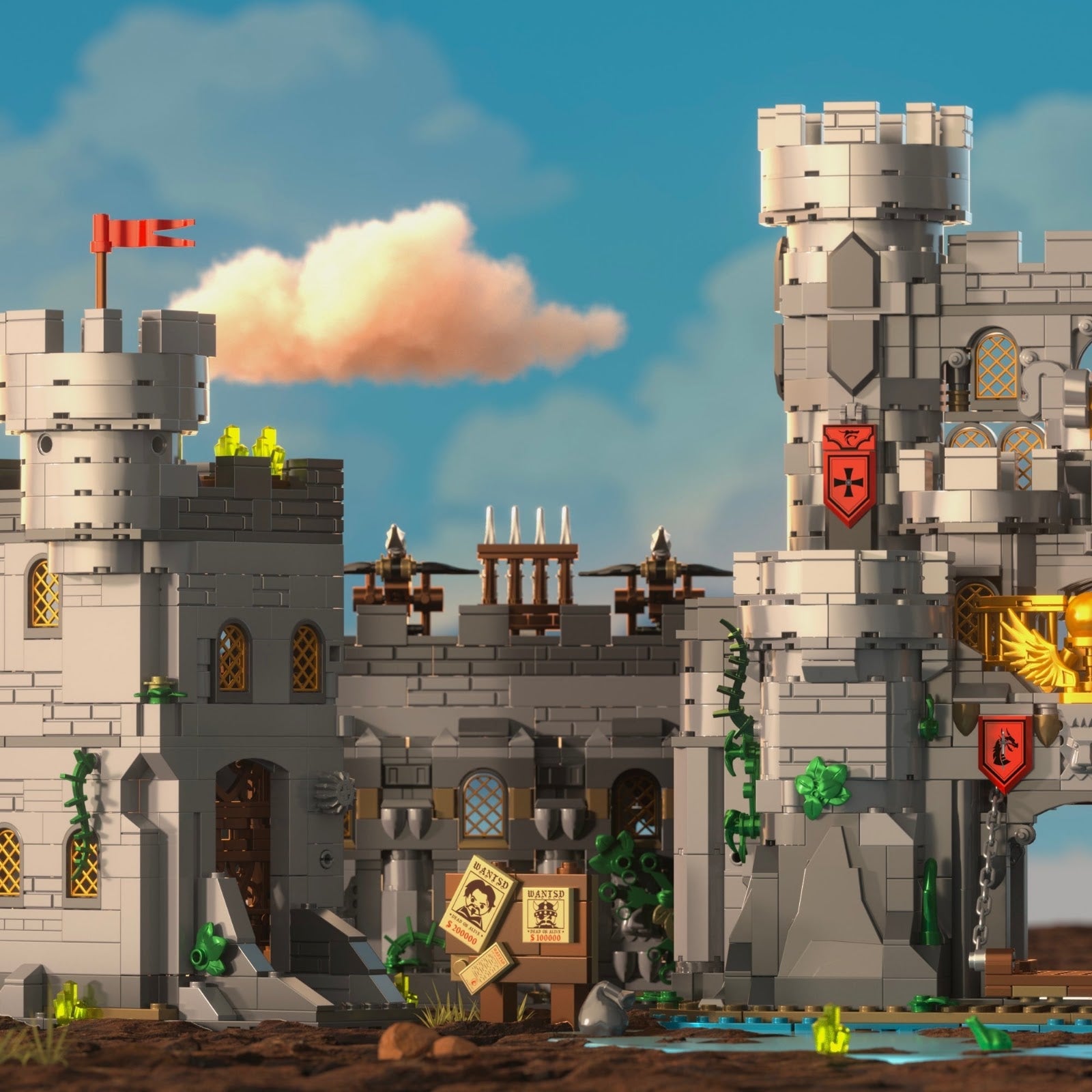 Holy Sword Castle - vue 16 | Power Blockz