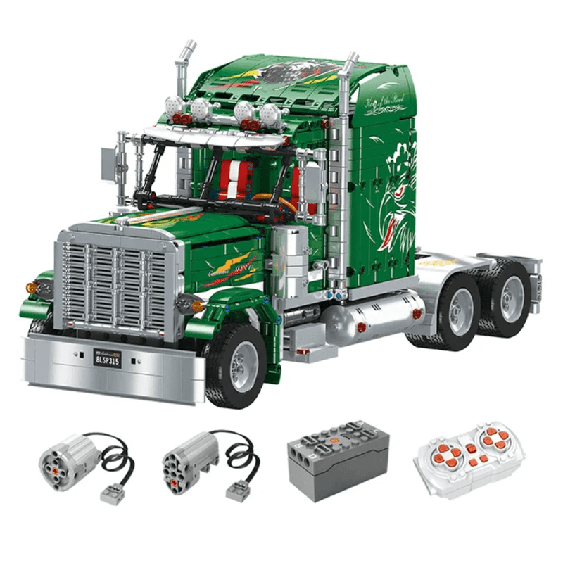 Jiestar JJ9069 - Classic 379 American Truck - vue 2 | Power Blockz