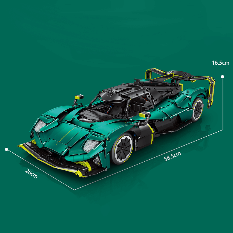 Eikee Y18006 - Static Version - Valkyrie LM V12 Hybrid Hypercar - vue 5 | Power Blockz