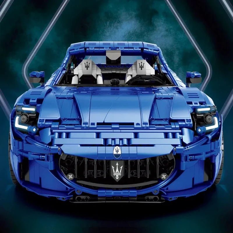 Reobrix 11010 - Maserati GranTurismo Blue Edition - vue 8 | Power Blockz
