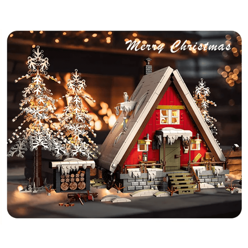 Jiestar 89141 - Winter Cabin - vue 3 | Power Blockz