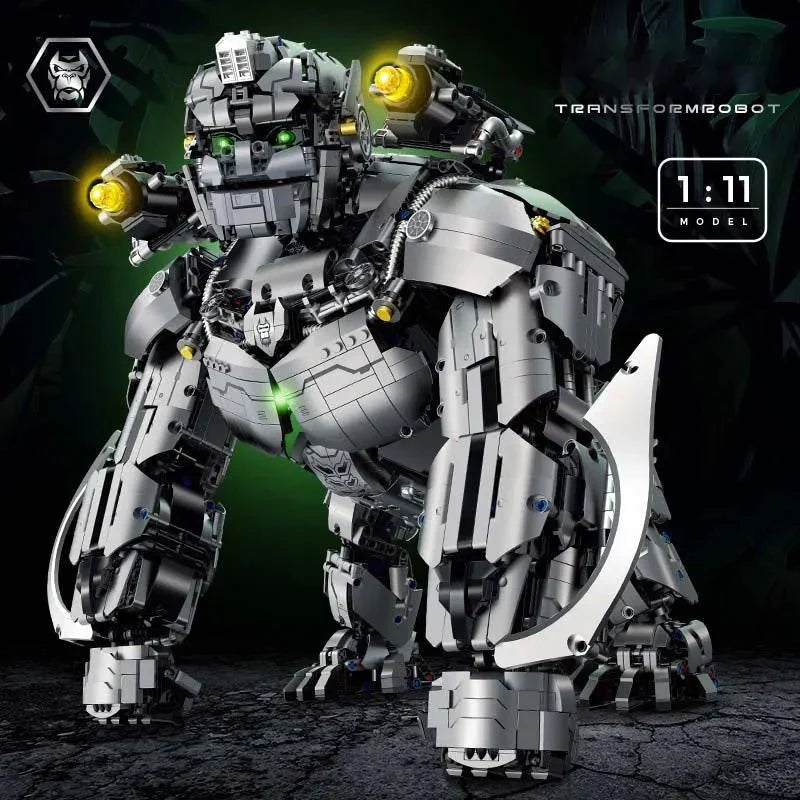 Mecha Kong | 4159pcs - Mecha Kong - vue 6 | Power Blockz