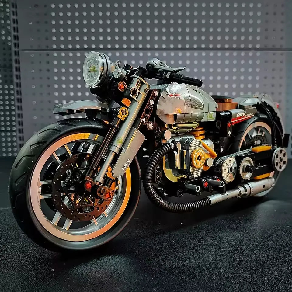Leibao K2194 - Vintage Sidecar - vue 8 | Power Blockz