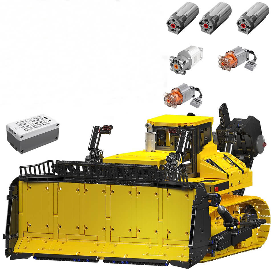 Mould King 17049 - RC Heavy-Duty Excavator - vue 6 | Power Blockz