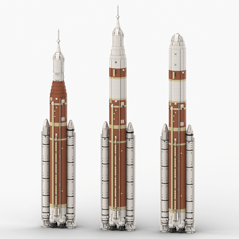 Gobricks MOC-92265 - The Ultimate SLS - vue 2 | Power Blockz