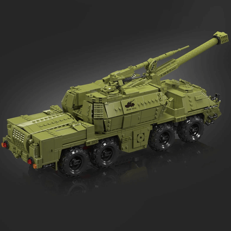 Mould King 20031 - Dana Self-Propelled Artillery Tank - vue 4 | Power Blockz