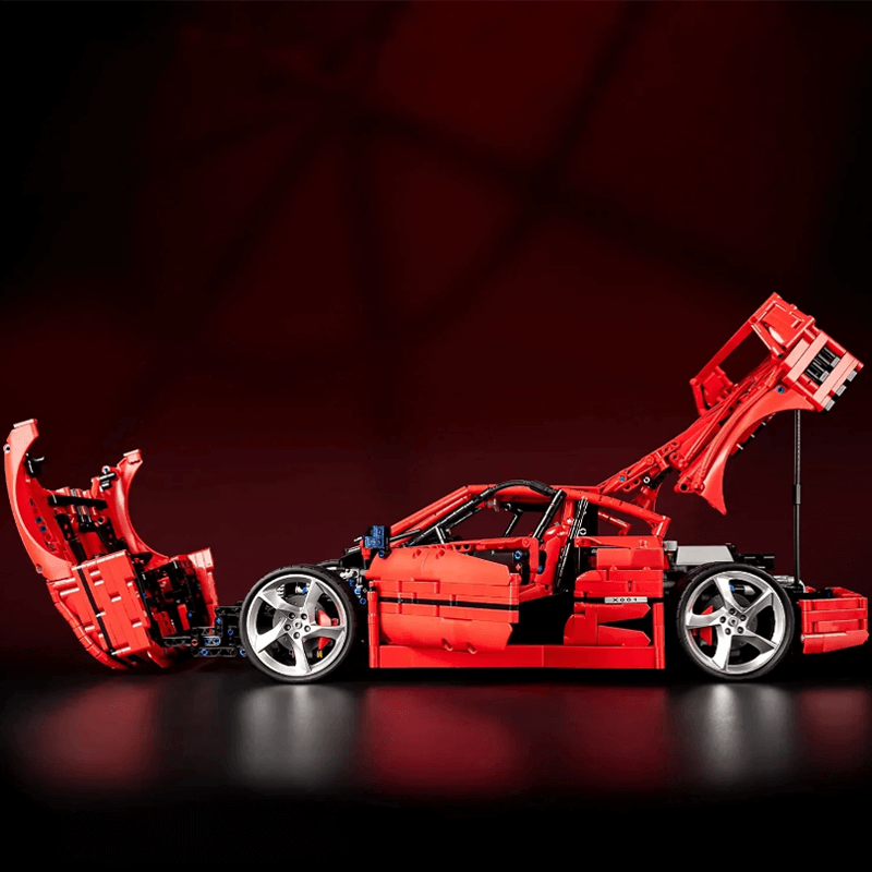 CBOX JD017 - Twin-Turbo F40 Supercar Icon - vue 2 | Power Blockz