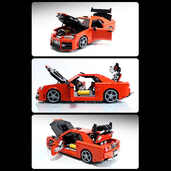 Sembo SY0001 - JDM Twin-Turbo Street Beast R34 - vue 5 | Power Blockz