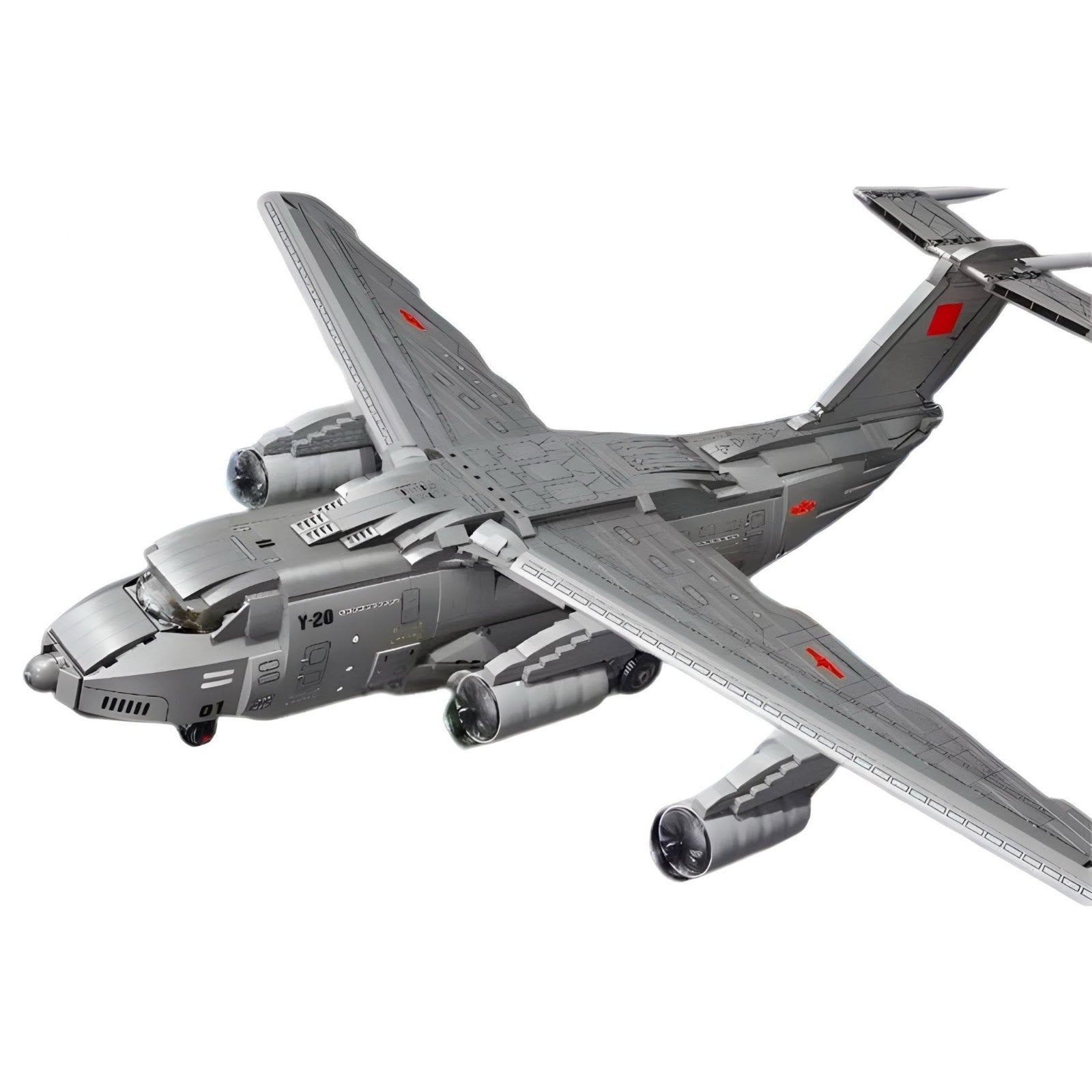 Qman 23013 - Y-20 Special Military Aircraft | Power Blockz