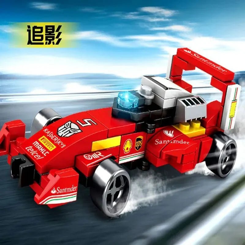 Mechanical Transformation Robot Racing Car Bricks Toy | 657pcs - Mechanical Transformation Robot Racing Car Bricks Toy - vue 7 | Power Blockz