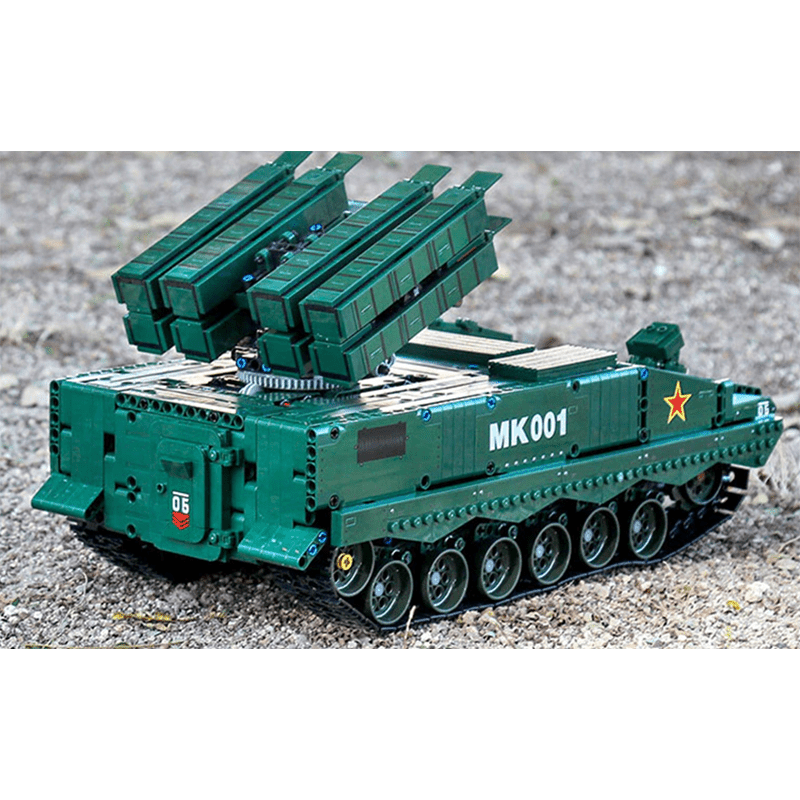 Mould King 20001 - Remote Controlled Missile Shooter - vue 8 | Power Blockz