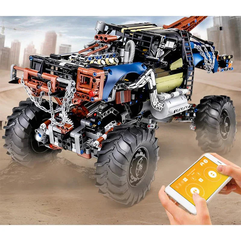 Mould King 18006 - Post-Apocalypse Survival Truck - vue 14 | Power Blockz
