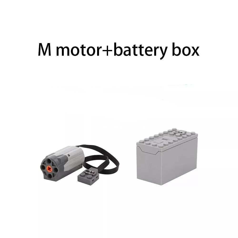 BLD-MPF-CRE - Custom M Power Motor Set for The Ferris Wheel Carousel Roller Coaster | Power Blockz