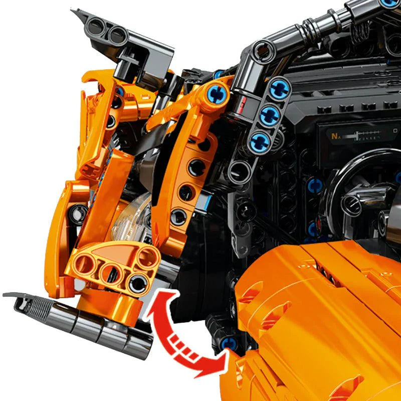 TGL T5013 - Static Version - Track-Spec Senna GTR - vue 9 | Power Blockz