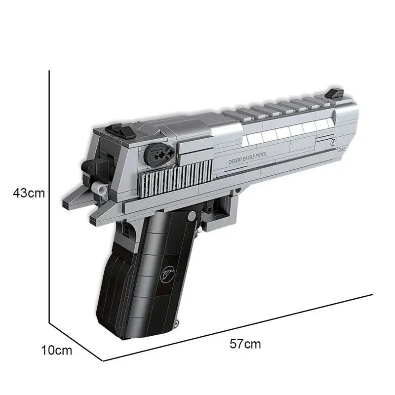 Reobrix 77001 - Military Desert Eagle - vue 2 | Power Blockz