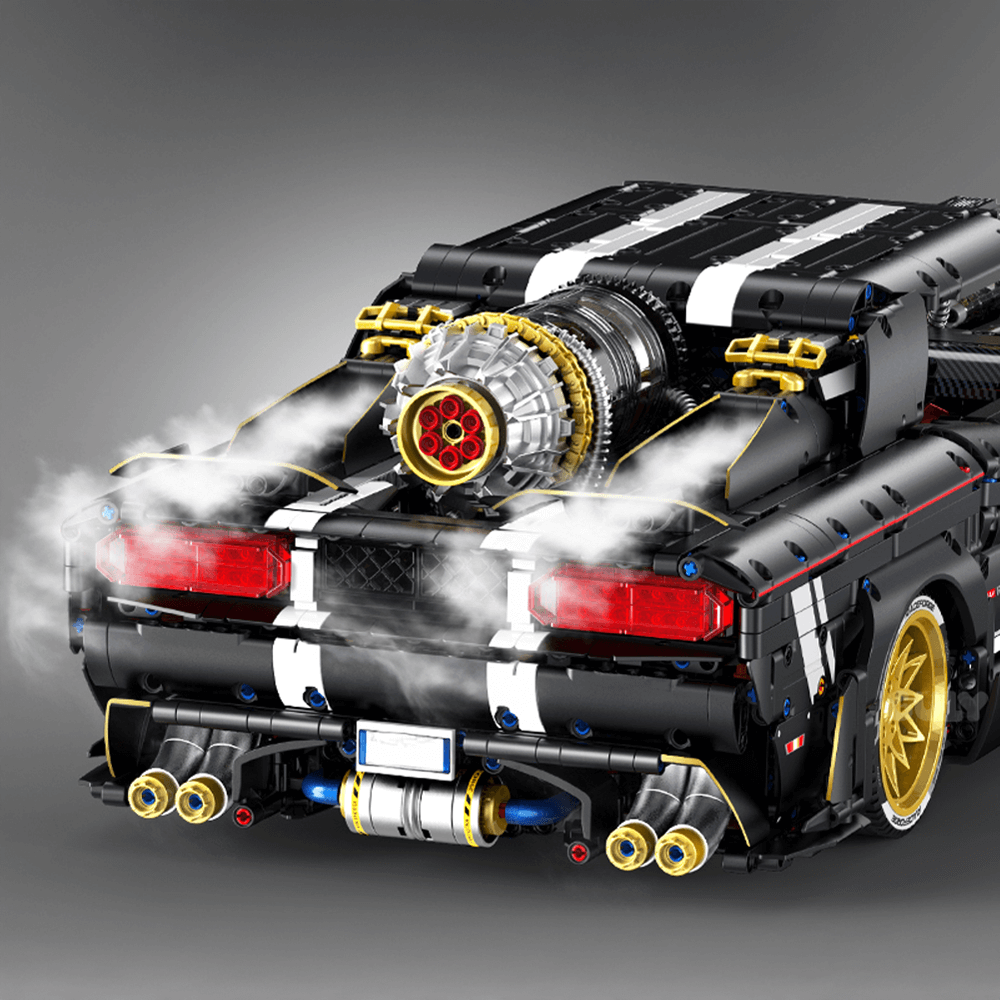 GULY 10637 - Static Version - Cyberpunk Muscle Coupe - vue 9 | Power Blockz