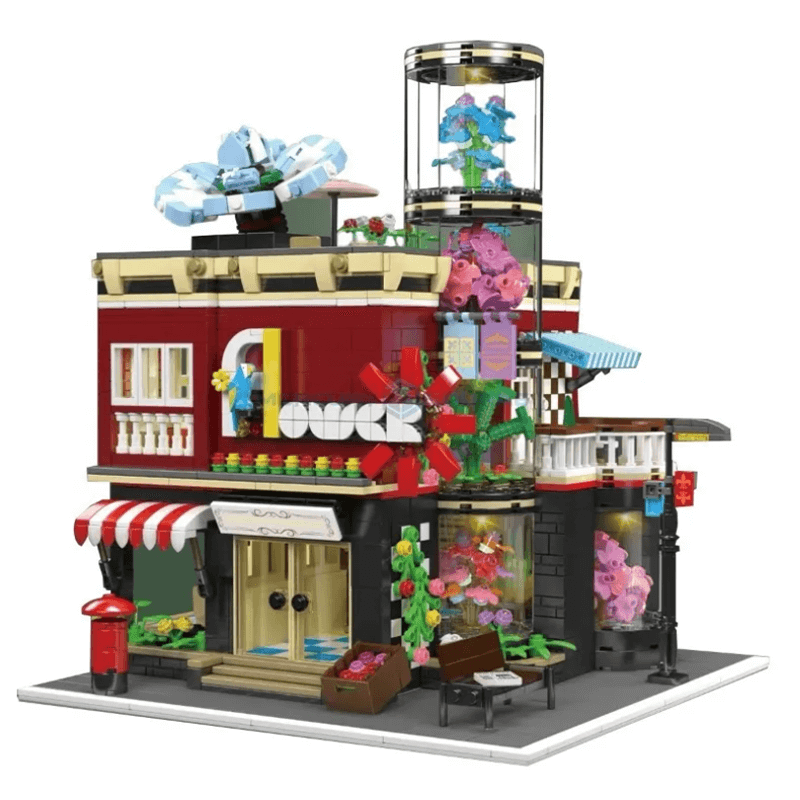 Mould King 16056 - Flower Shop | Power Blockz