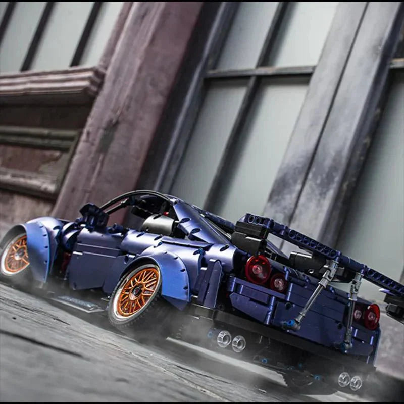 KBOX 10221 - Static Version - Stanced R35 GTR Godzilla Twin-Turbo - vue 16 | Power Blockz