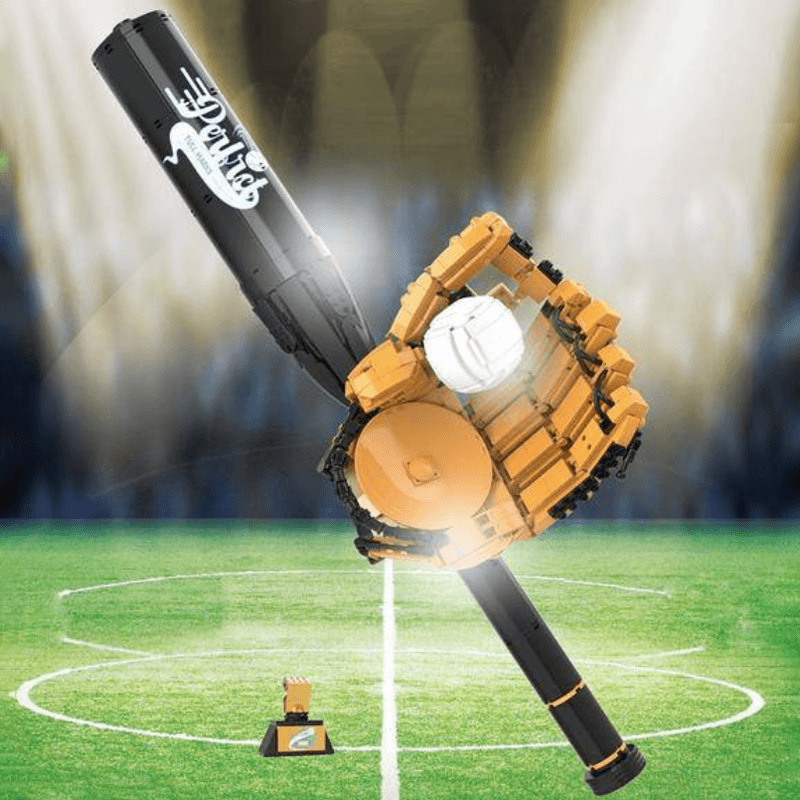 DK 80021 - Baseball Bat - vue 4 | Power Blockz