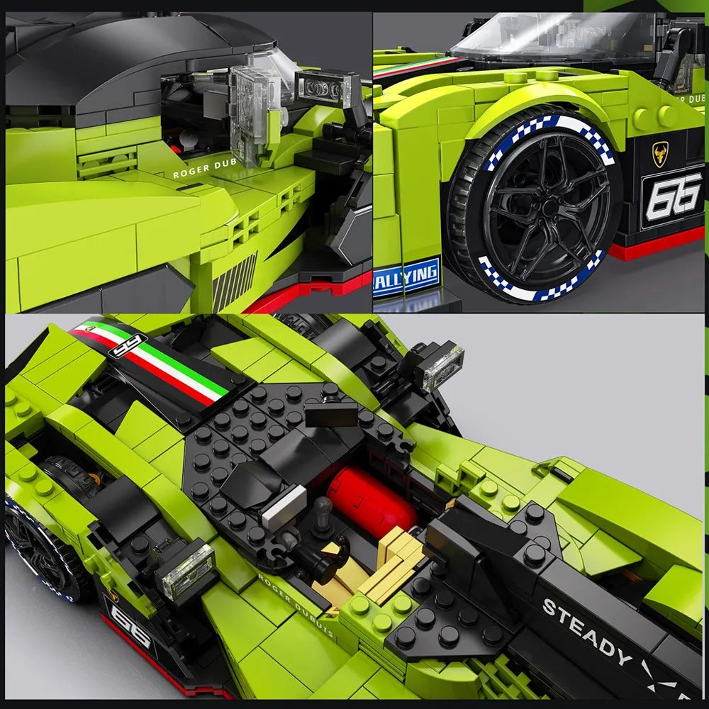 Y26003 - Italian SC63 V8 Endurance - vue 5 | Power Blockz