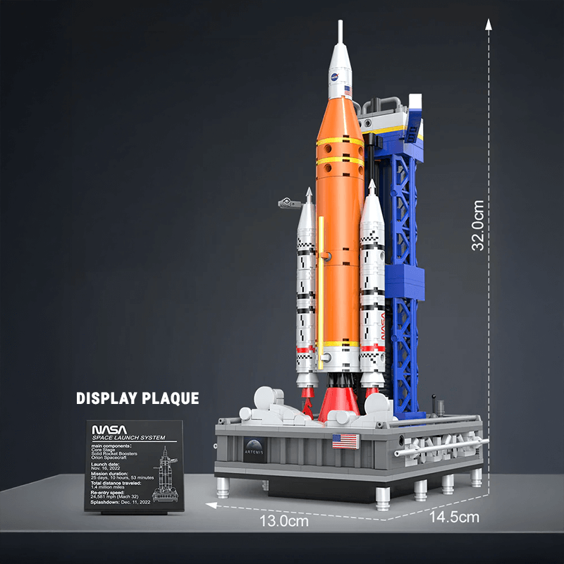 SLS Artemis Space Rocket - vue 7