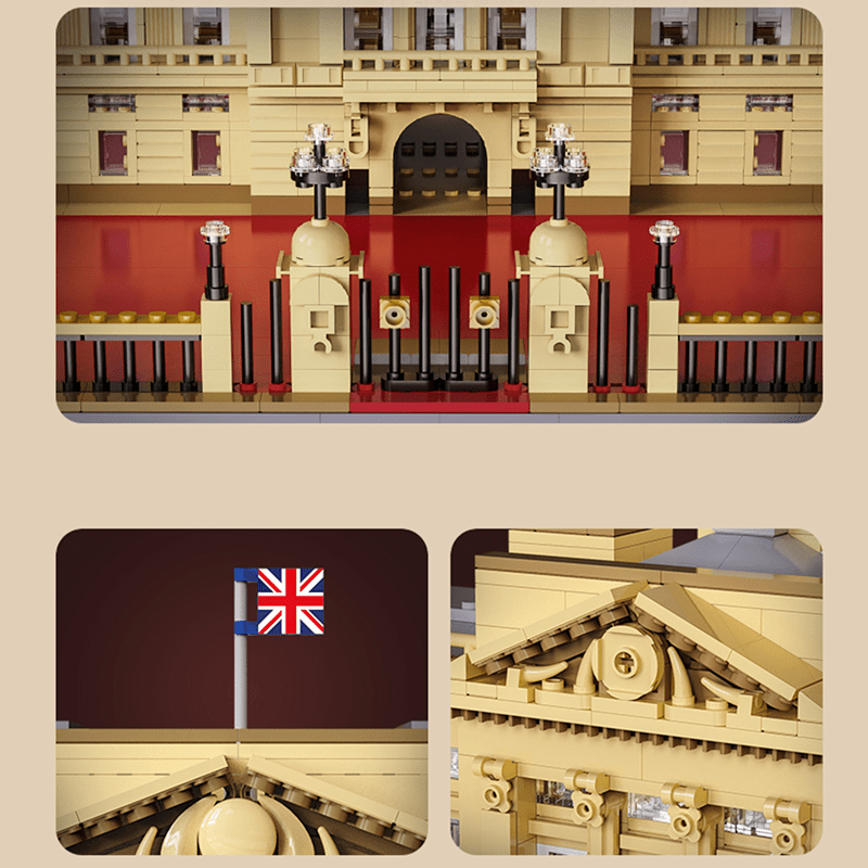 CaDa C61501W - Buckingham Palace - vue 10 | Power Blockz