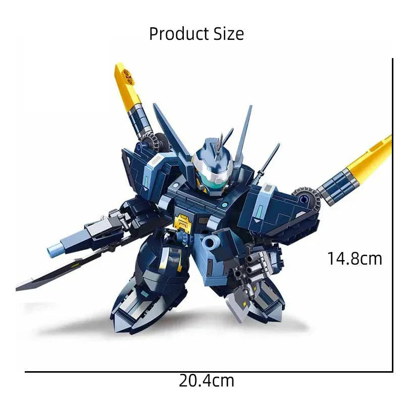 Movie Neutron Star Mecha Robot Warrior Bricks Toy | 489pcs - Movie Neutron Star Mecha Robot Warrior Bricks Toy - vue 3 | Power Blockz