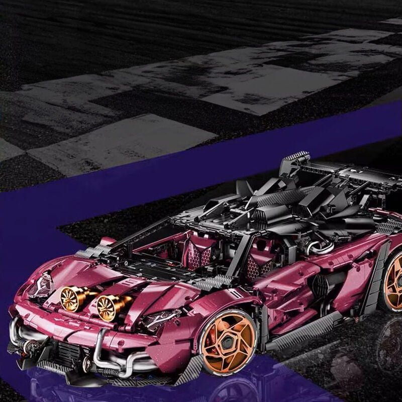 KBOX 10542 - Static Version - Turbocharged V12 LP Track Supercar - vue 5 | Power Blockz