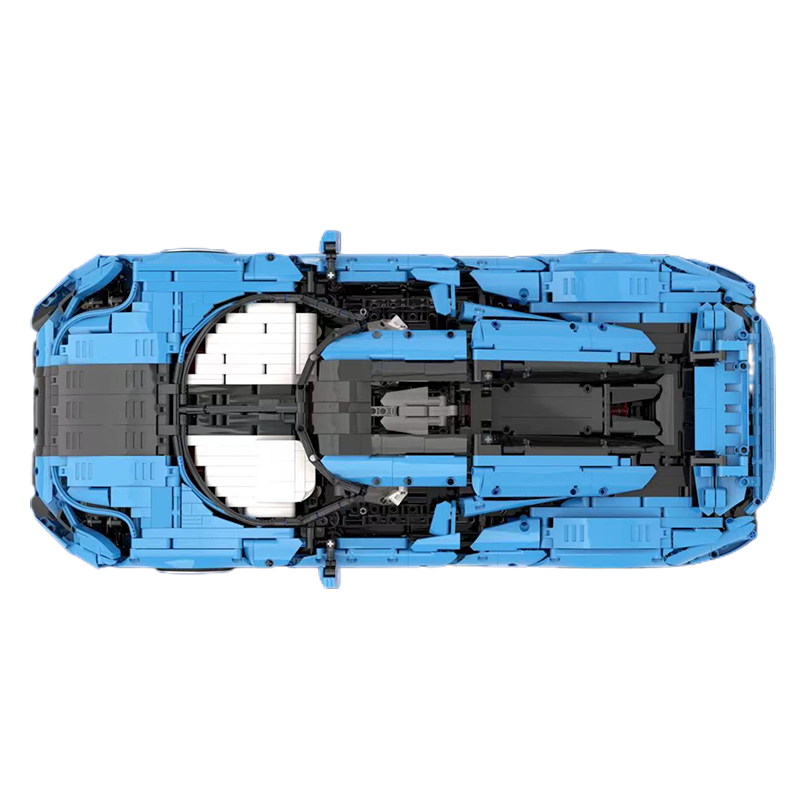 Ragare T010 BLUE - Swedish Hypercar Regera - Electric Blue - vue 5 | Power Blockz