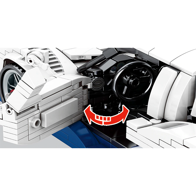 Sembo 8410 - 2004 MC12 Italian Hypercar - vue 7 | Power Blockz