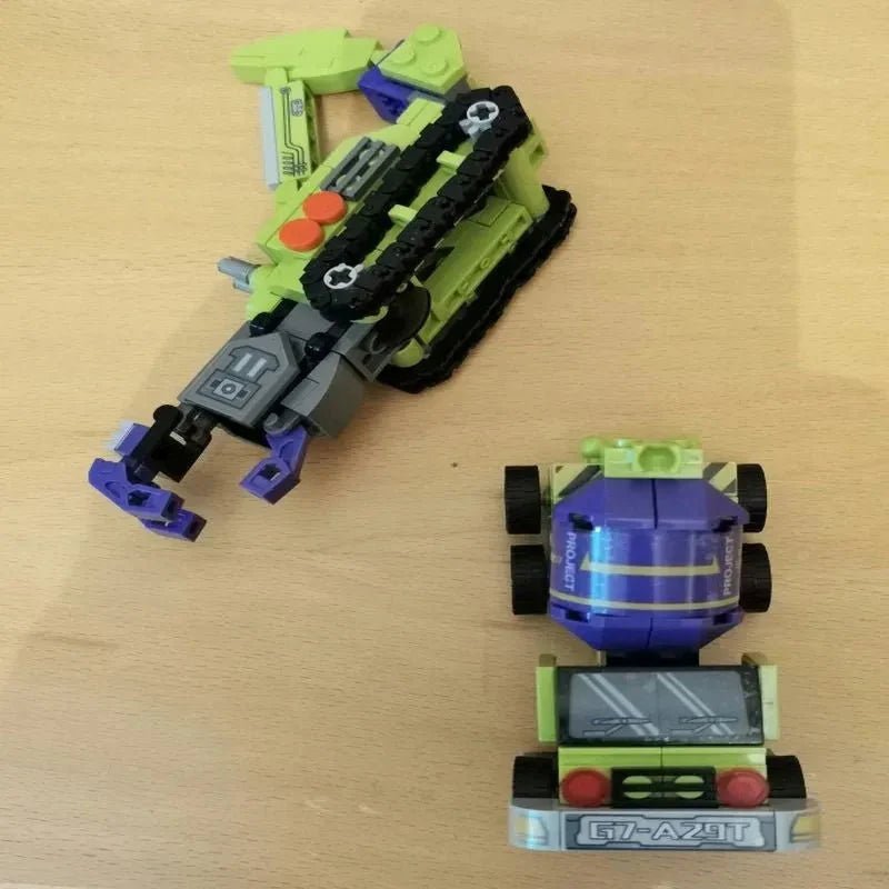 Transformers Mecha Robot Engineering Vehicle Bricks Toy | 709pcs - Transformers Mecha Robot Engineering Vehicle Bricks Toy - vue 12 | Power Blockz