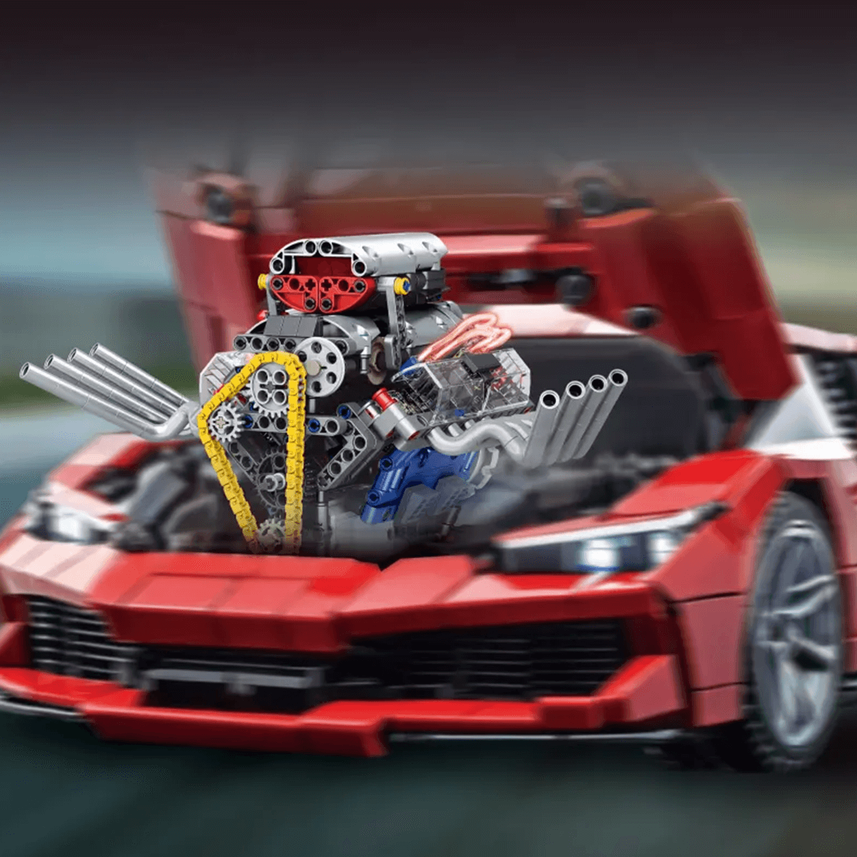 Kaixing K96202 - American Muscle V8 Functional - vue 3 | Power Blockz