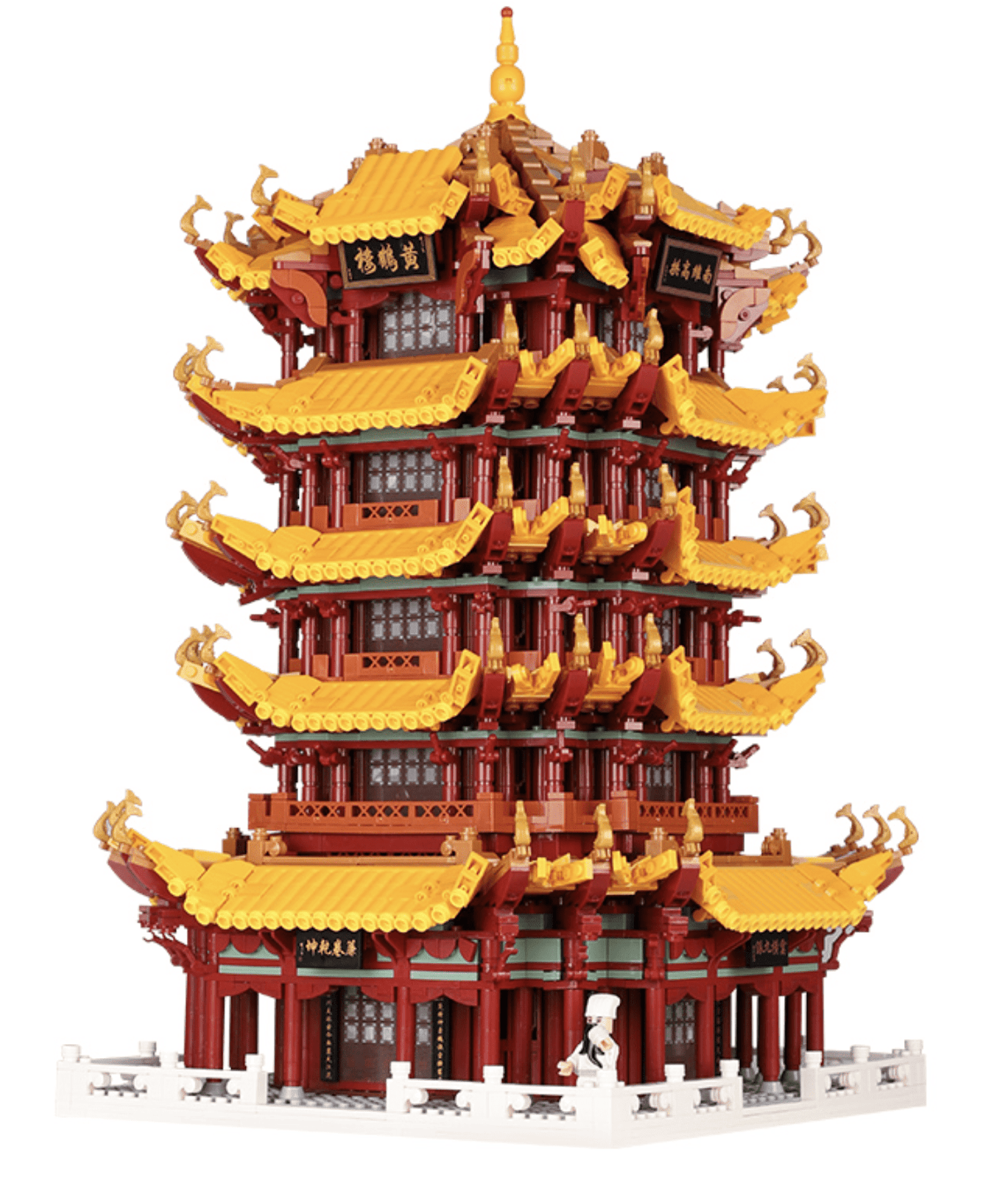 Wange 6214 - Yellow Crane Tower | Power Blockz