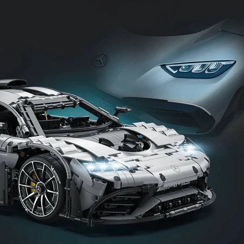 Mercedes AMG One - Building Blocks Set | Power Blockz - Mercedes AMG One - vue 17 | Power Blockz