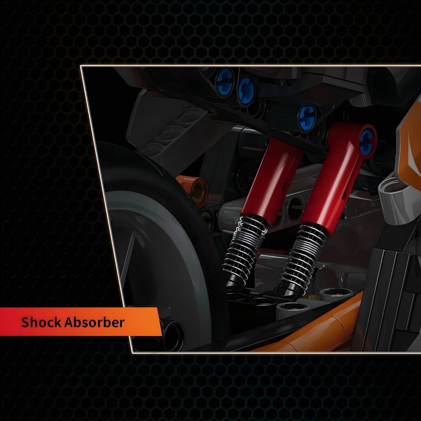 Moyu MY88013 - Static Version - 2021 Sport Touring Trike - vue 3 | Power Blockz