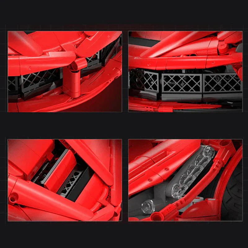 CaDa C61505W - Hybrid V12 Flagship Hypercar - vue 7 | Power Blockz