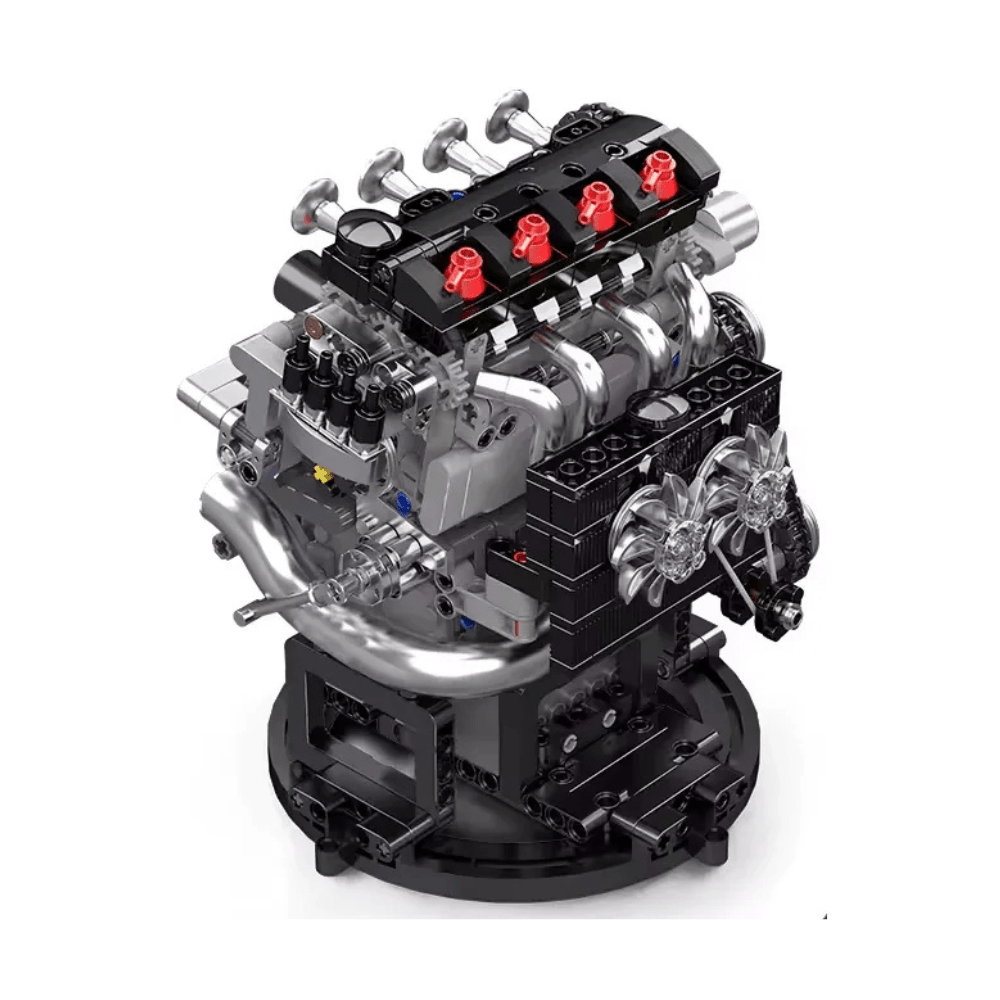 Mould King 10234 - VTEC DOHC Motorized Engine | Power Blockz