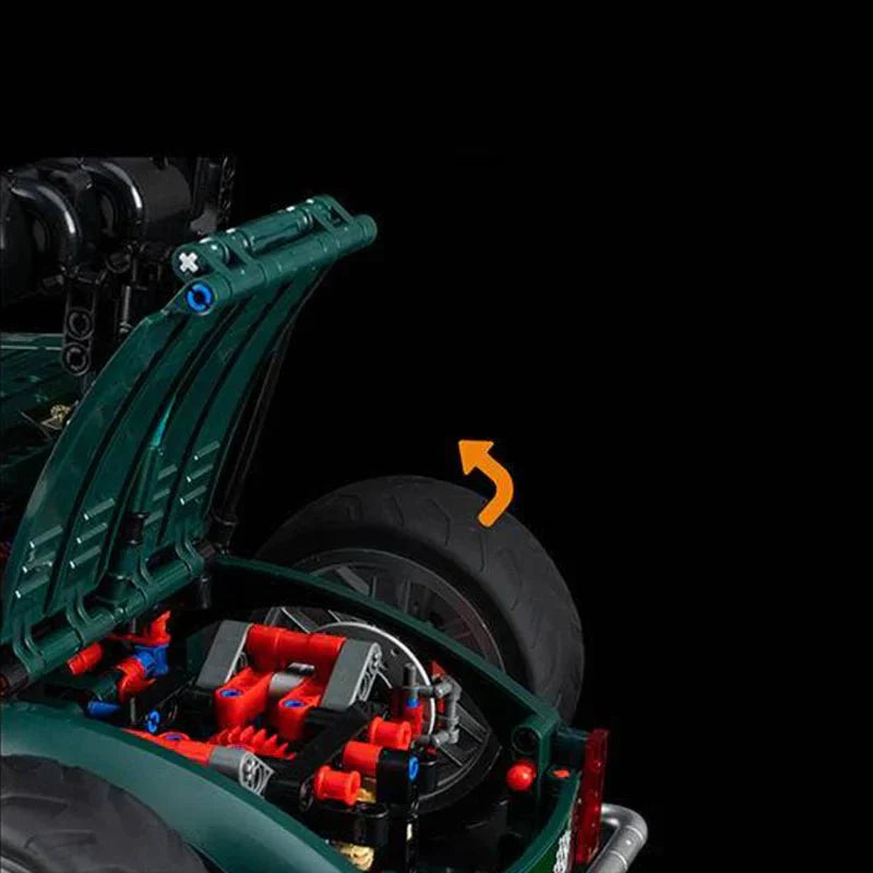 KBOX K10509 - Static Version - Classic Hot Rod Coupe - vue 12 | Power Blockz