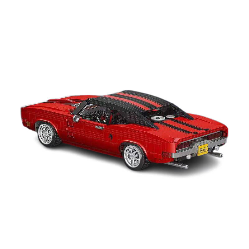 Mould King 10112 - Classic Challenger American Muscle Car - vue 2 | Power Blockz