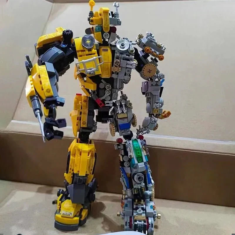 LW 7037 - 7037 Super Bumblebee Mecha Robot Bricks Toy - vue 8 | Power Blockz