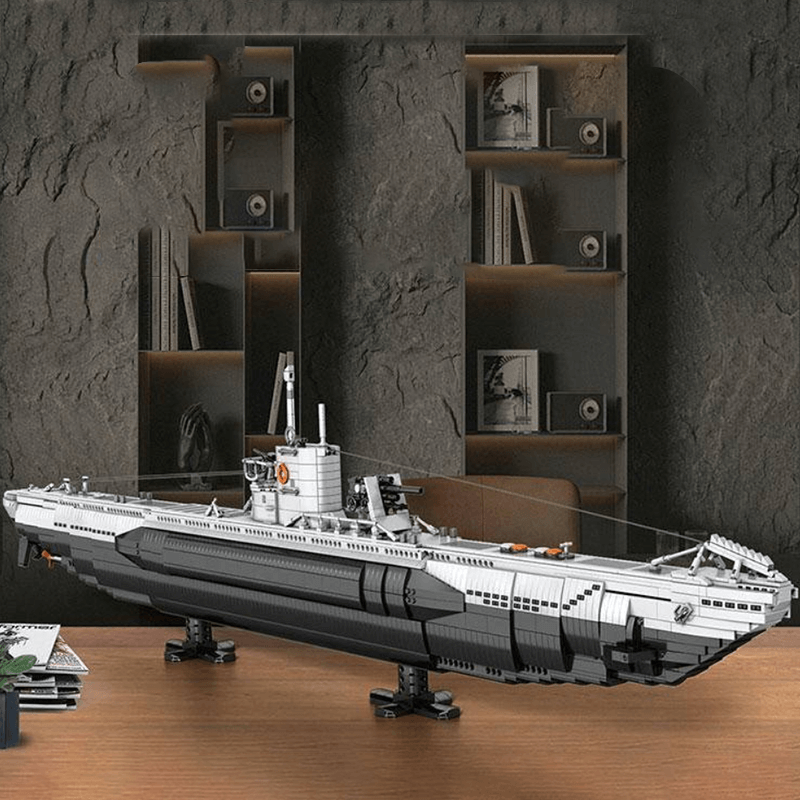 Reobrix 33050 - German U Boat - vue 7 | Power Blockz