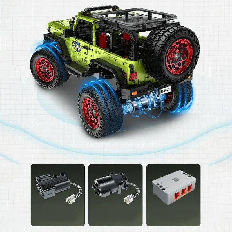 IM.Master 9829 - Green Off-Road Trail 4x4 - vue 11 | Power Blockz