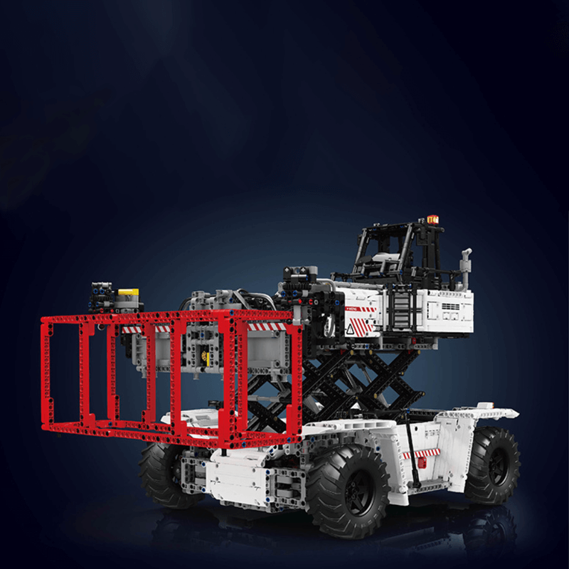 Mould King 17029 WHITE - Container Forklift - Ultimate Edition - vue 3 | Power Blockz