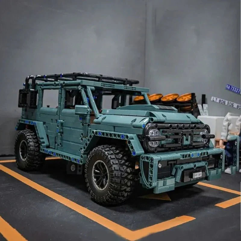 Caco C009 - Cyberpunk RY300 Off-Road Racer - vue 7 | Power Blockz