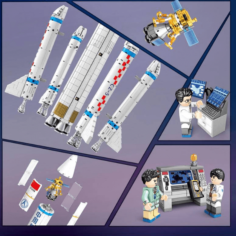 Sembo 203307 - Cryogenic Liquid Launch Vehicle - vue 3 | Power Blockz